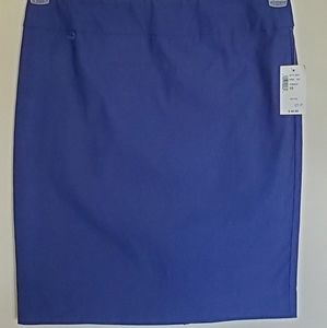 NWT Cleo Petite Navy Pencil Skirt